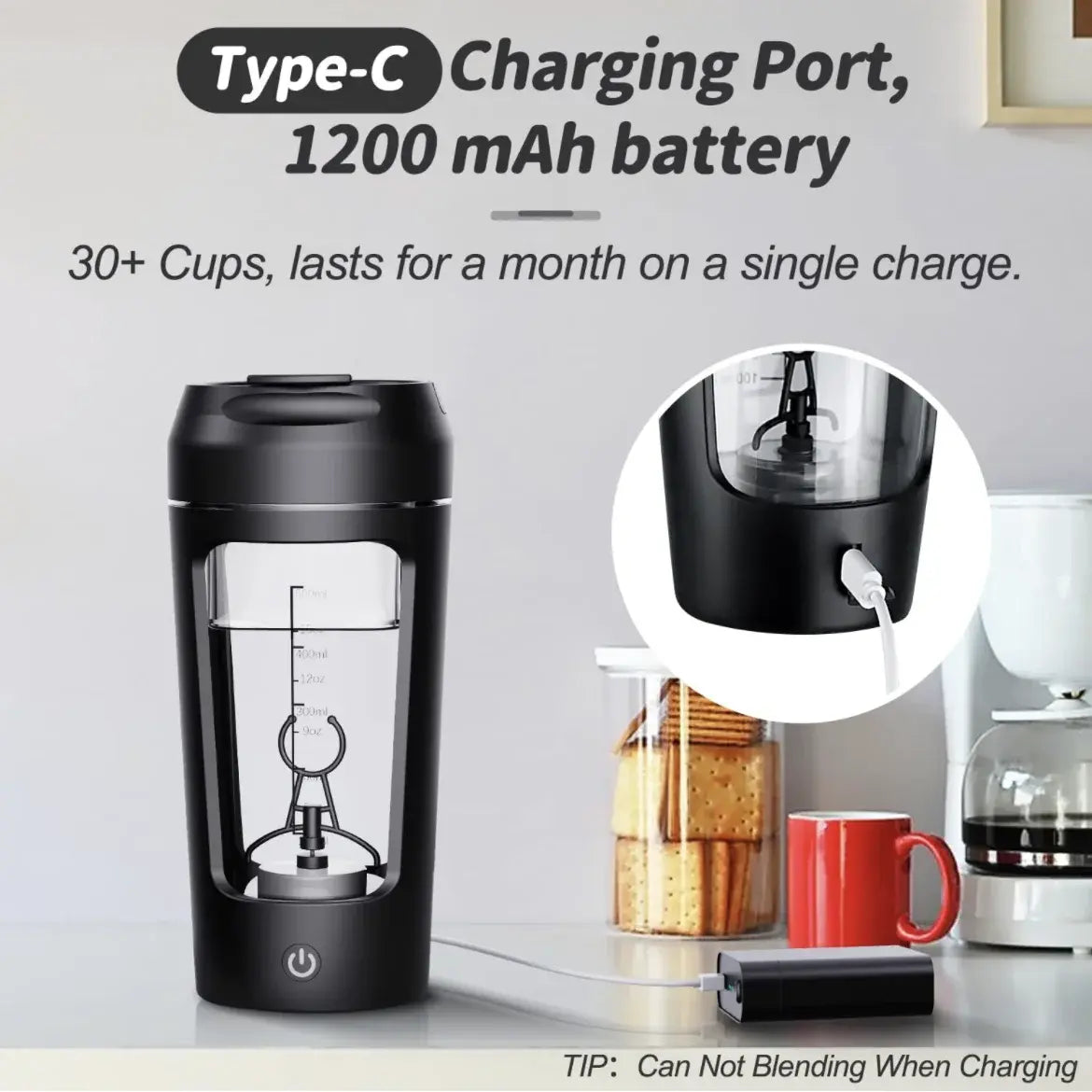 Electric Whey Blender Bottle