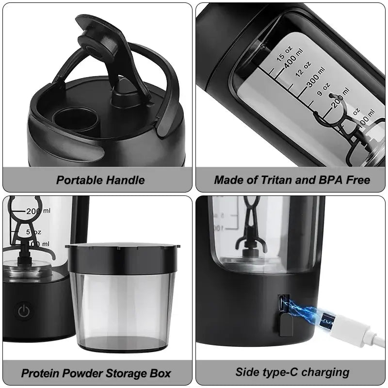 Electric Whey Blender Bottle