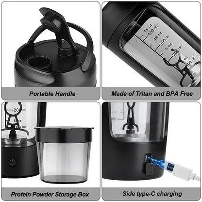 Electric Whey Blender Bottle